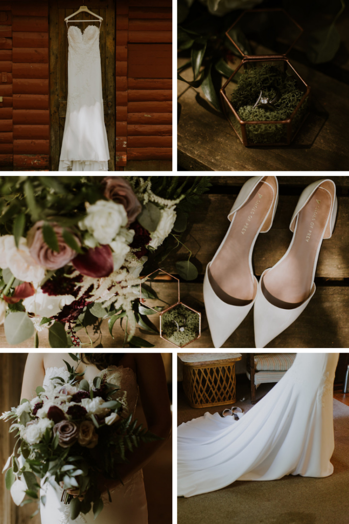 woodland themed wedding